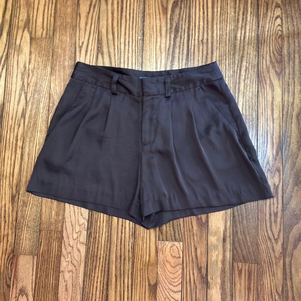 Vince Camuto Brown Dress Shorts size 0